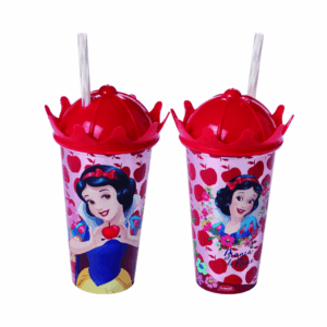 Copo Coroa Branca de Neve 500 ml - PLASÚTIL - UND
