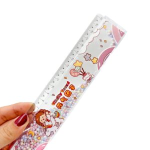 Régua Bolinhas 20 cm Menininhas