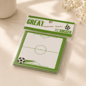 Bloco de Notas Futebol Copa Sortidos 75x75mm - IMPORTADO - UND