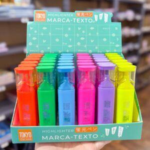 Marca Texto Quadrado Neon - TOKYO DESIGNER - UND
