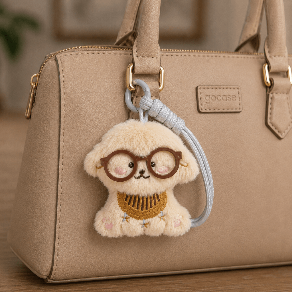 Chaveiro Tendência Charm Pelúcia Puppy - UNISO - UND