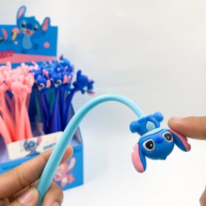 Caneta Flexível Dançante STITCH e ANGEL - CX 48 UND