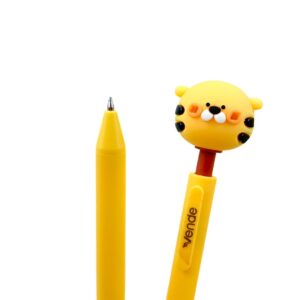 Caneta Cute Emborrachada 0.5mm Tigre
