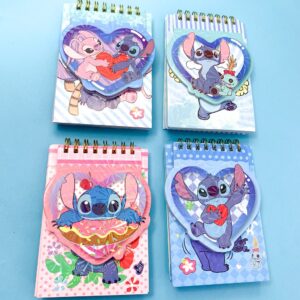Caderno + Bloco de Anotações p/ Mesa STITCH - UND
