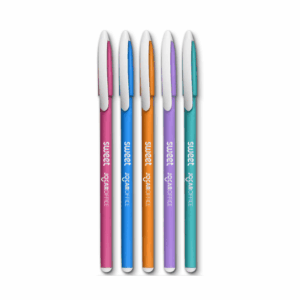 Caneta Esferográfica Perfumada Sweet 0.7mm Leo e Leo - Blister 5 Und