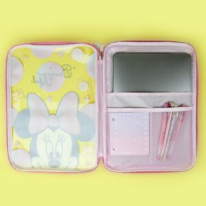 Pasta Universitária Grande c/ Bolso Interno Minnie DAC
