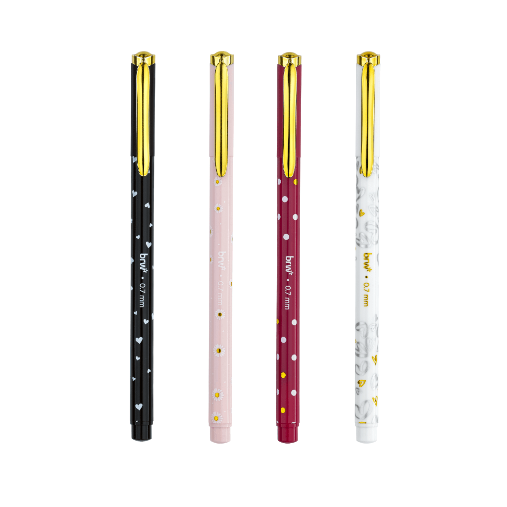 Caneta Esferográfica 0.7mm Unic Stamp - BRW - UND