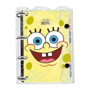 Fichário Universitário em PVC Cristal Bob Esponja DAC