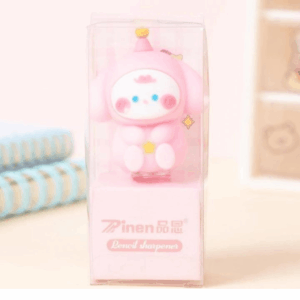 Apontador Emborrachado Cachorrinho Rosa