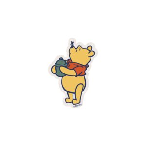 Borracha Decorada Ursinho Pooh Leo e Leo - Blister 1 Und