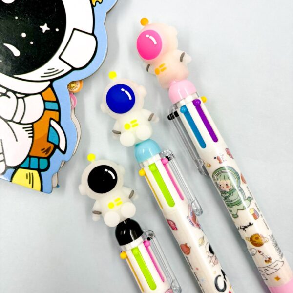 Caneta 6 Cores Astronauta
