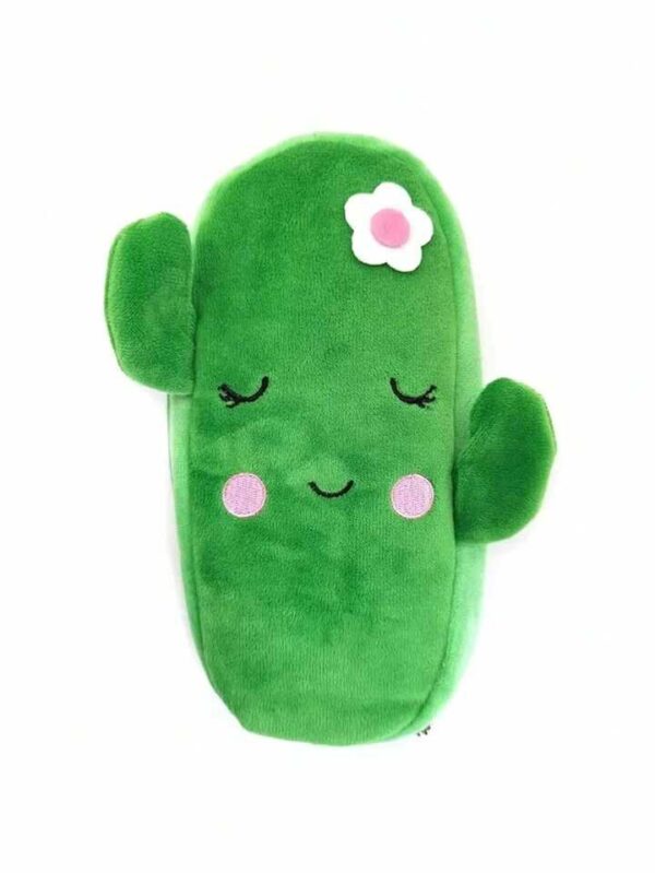 Estojo Pelúcia Cacto