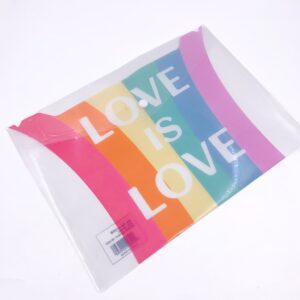 Pasta Envelope Transparente A4 Color