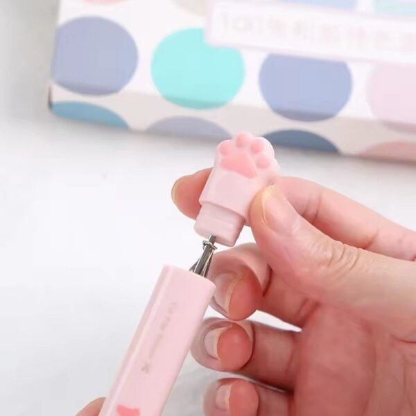 Mini Tesoura Patinha de Gato - BLISTER
