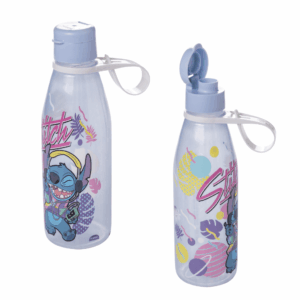 Garrafa Abre Fácil STITCH 530ml PLASÚTIL - UND