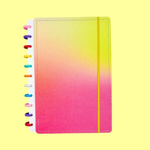 Caderno de Disco 30x21cm Glitter GG