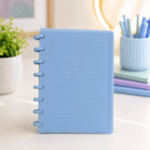 Caderno de Disco Clean AZUL A5 80 Fls /8 Discos 20x14cm - YINS PAPER - UND