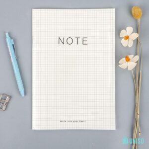 Caderno A5 Brochura QUADRICULADO Note  14x21cm - UNISO - UND