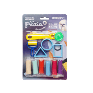 Kit Massinha de Modelar Galáxia - Blister c/ 6 Cores
