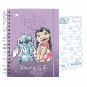 Caderno Smart Colegial Lilo e Stitch 80 fls - DAC