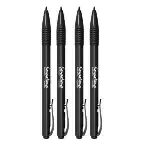 Caneta Esferográfica Clic Perfumada Preto Café 0.7mm NEWPEN - UND