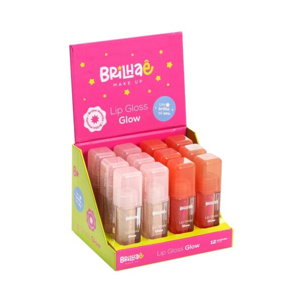 Make Lip Gloss Glow 6ml - BRILHAE - UND
