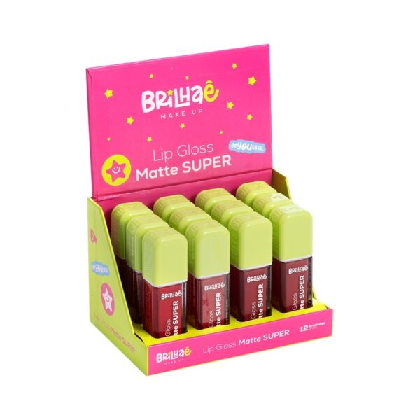 Make Lip Gloss Matte Super 7ml - BRILHAE - UND