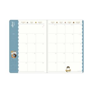 Planner 2027 Grampeado Gato Mofusand 17,8x25,4cm - TILIBRA - UND