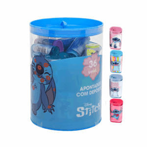 Apontador c/ Depósito Stitch - MOLIN - 6 UND