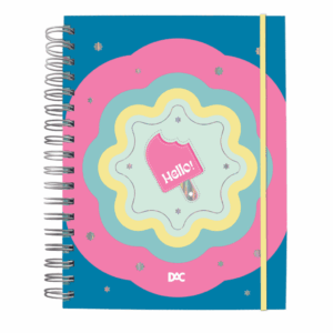 Refil Caderno Smart Universitário Hello 48 Folhas DAC