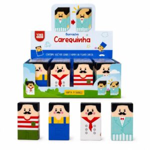 Borracha Carequinha Calvo - YINS PAPER - CX 24 UND