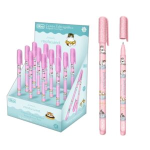Caneta Preta Esferográfica 0.7mm Gato Mofusand - TILIBRA - UND