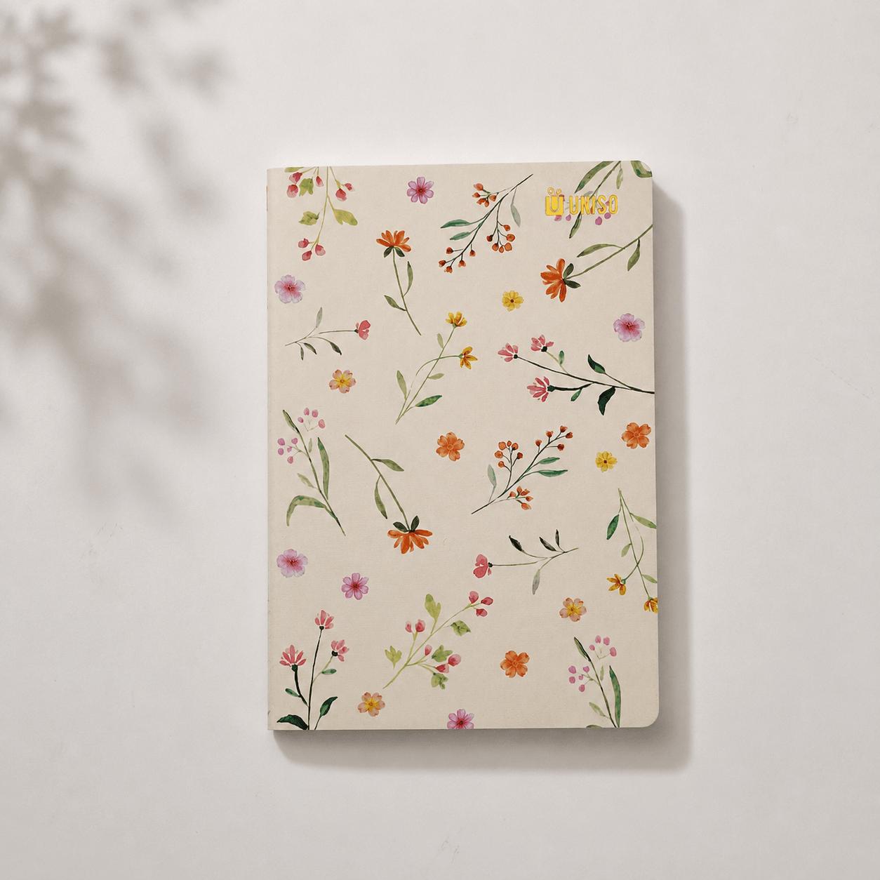 Caderno A5 Brochura PONTILHADO Florescer 13,5x20,5cm 32fls - UNISO - UND