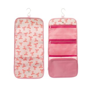 Necessaire c/ Gancho Rosa LAÇO 18x25x3cm - FLORIE - UND