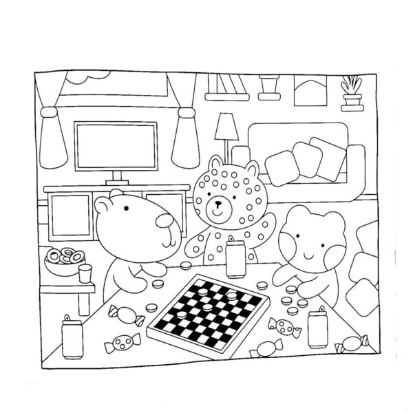 Livro de Colorir Cozy Moments - CIRANDA - UND
