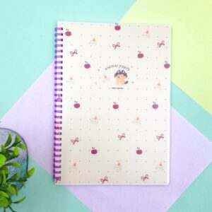 Caderno B5 Capa Plástica Bichinhos Fofos 70 fls 17,7x25,5cm - IMPORTADO - UND