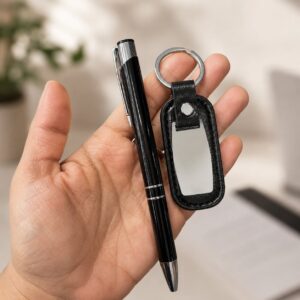 Kit Chaveiro Metal c/ Caneta - IMPORTADO - UND