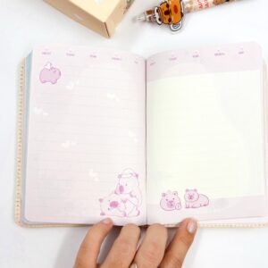 Kit Presenteável Caderno Luxo + Caneta Capivara