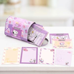 Lata Colecionável de Metal com Cartas e Envelopes Snoopy - DAC