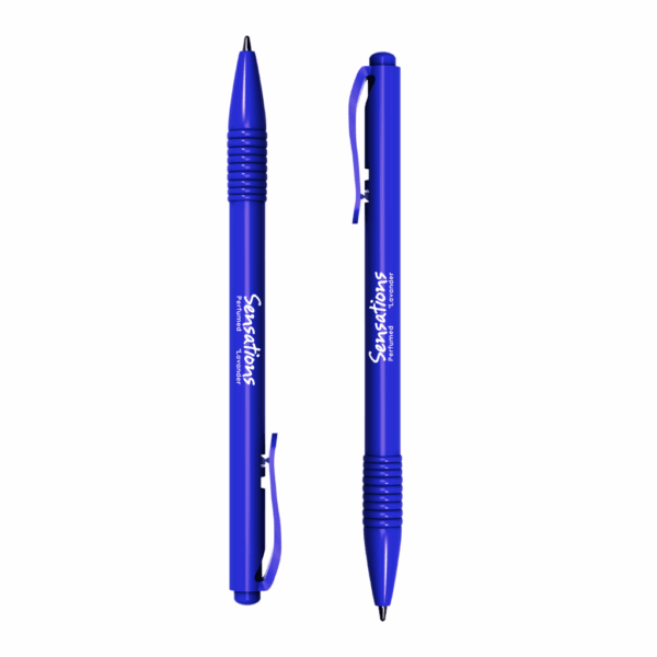 Caneta Esferográfica Clic Perfumada Azul Tuti-Frutti 0.7mm NEWPEN - UND