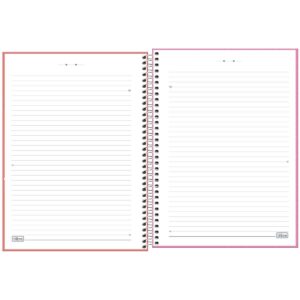 Caderno Espiral Capa Dura Universitário 1 Matéria Hit Feminino Tilibra