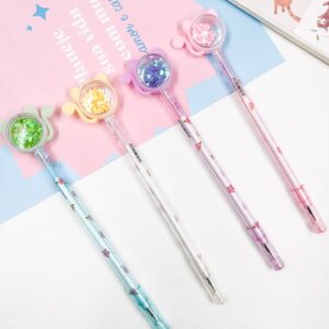 Caneta Fofa Cristal Gatinho Honey - PACOTE 6 UND