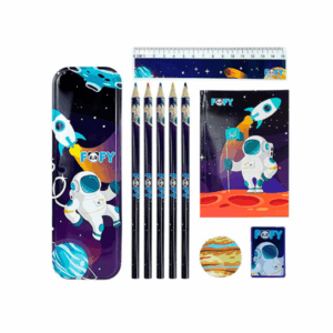 Kit Artístico Planet c/ Mochila 10 peças - FOFY - UND