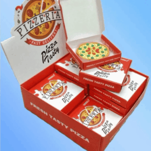 Borracha Caixa de Pizza - Cx 12 Und