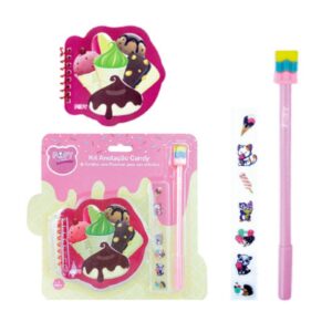 KIT Anotação Candy 3 Peças - FOFY - BLISTER