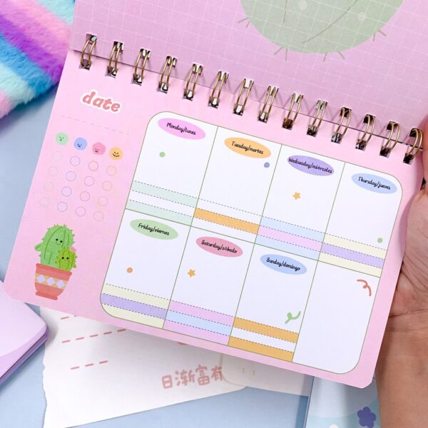 Planner Mensal Cactus