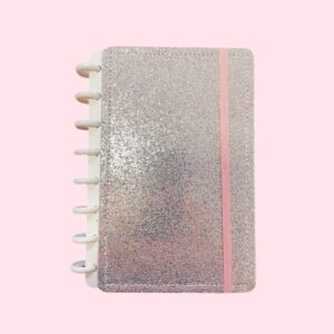 Caderno de Disco 21,5x14,6cm Glitter