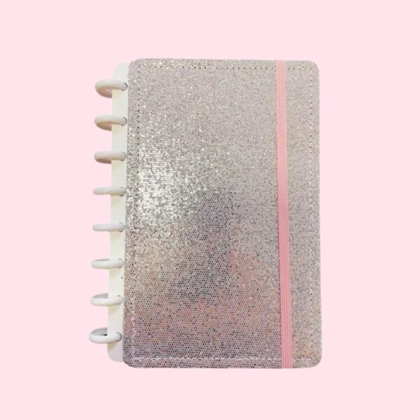Caderno de Disco 21,5x14,6cm Glitter