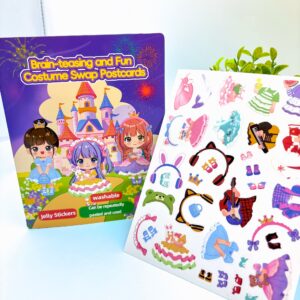 Kit Cenário Educativo Adesivo Gelatina Menininhas - IMPORTADO - UND