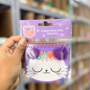 Caderninho Fofo Gatinho - FOFY - UND